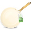 image:imageNutriChef 10 Inch Ceramic Coated Frying Pan  Non Stick Skillets with Titanium Handle Durable Ceramic Omelette Pan Easy to Clean PFOA FreeMedium