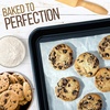 image:imageNutriChef 2Piece NonStick Black Cookie Sheets  Versatile amp Durable NonToxic Carbon Steel Bakeware Sets Stackable Baking Tray for Cookies Brownies Jelly rolls  Oven Safe amp Easy CleanBlue Diamond