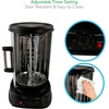 image:imageNutriChef Countertop Vertical Rotating Oven  Rotisserie Shawarma Machine Kebob Machine Stain amp Heat Resistant Door amp Energy Efficient Includes Kebob Rack with 7 Skewers PKRTVG34