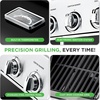 image:imageNutriChef HeavyDuty 5Burner Propane Gas Grill  Stainless Steel Grill 4 Main Burner with 1 side burner 52000 BTU Grilling Capacity Electronic Ignition System Builtin Thermometer  NCGRIL2Stainless Steel