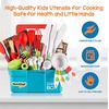 image:imageNutriChef Kids Cooking amp Baking Set  Complete Cooking Set for Girls amp Boys Includes Little Chefs Apron Kitchen Supplies Nylon Knives Utensils amp Baking Tools Great Gift for Ages 4 and UpAssorted