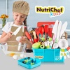 image:imageNutriChef Kids Cooking amp Baking Set  Complete Cooking Set for Girls amp Boys Includes Little Chefs Apron Kitchen Supplies Nylon Knives Utensils amp Baking Tools Great Gift for Ages 4 and UpAssorted