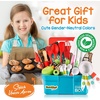 image:imageNutriChef Kids Cooking amp Baking Set  Complete Cooking Set for Girls amp Boys Includes Little Chefs Apron Kitchen Supplies Nylon Knives Utensils amp Baking Tools Great Gift for Ages 4 and UpTurquoise