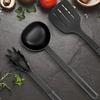 image:imageNutriChef Kitchen Cooking Utensils Set  Includes Soup Ladle Pasta Fork and Spatula Works with Model NCCWA13