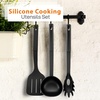 image:imageNutriChef Kitchen Cooking Utensils Set  Includes Soup Ladle Pasta Fork and Spatula Works with Model NCCWA13