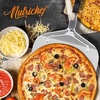 image:imageNutriChef Nonstick Pizza Peel  16 x 12 Aluminum Pizza Paddle w Folding Rubber Handle  Oven Grill amp Dishwasher Safe