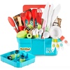 image:imageNutriChef Kids Cooking amp Baking Set  Complete Cooking Set for Girls amp Boys Includes Little Chefs Apron Kitchen Supplies Nylon Knives Utensils amp Baking Tools Great Gift for Ages 4 and UpAssorted