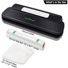 image:imageNutriChef Automatic Handheld Vacuum Sealer Machine  Simple amp Compact Fresh Saver Meal  Vacuum Sealing System with Starter Pack for Food PreservationBlack