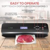 image:imageNutriChef Upgraded Vacuum Sealer  Automatic Vacuum Air Sealing System For Food Preservation w Starter Kit  Compact Design  Lab Tested  Dry amp Moist Food Mode Builtin Bag Cutter 2020 Model