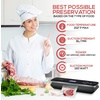 image:imageNutriChef Upgraded Vacuum Sealer  Automatic Vacuum Air Sealing System For Food Preservation w Starter Kit  Compact Design  Lab Tested  Dry amp Moist Food Mode Builtin Bag Cutter 2020 Model