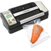 image:imageNutriChef Vacuum Sealer  Automatic Vacuum Air Sealing System For Food Preservation w Starter Kit  Compact Design  Lab Tested  Dry amp Moist Food Modes  Led Indicator Lights Black EWESilverBlack