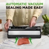 image:imageNutriChef Vacuum Sealer  Automatic Vacuum Air Sealing System For Food Preservation w Starter Kit  Compact Design  Lab Tested  Dry amp Moist Food Modes  Led Indicator Lights Black EWESilverBlack