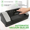 image:imageNutriChef Vacuum Sealer  Automatic Vacuum Air Sealing System For Food Preservation w Starter Kit  Compact Design  Lab Tested  Dry amp Moist Food Modes  Led Indicator Lights Black EWEBlackSilver