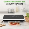 image:imageNutriChef Vacuum Sealer Bags 11x50 Rolls 2 pack for Food Saver Seal a Meal NutriChef Weston Commercial Grade BPA Free Heavy Duty Great for vac storage Meal Prep or Sous Vide28x50