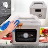 image:imageNutriChef Vacuum Sealer Bags 11x50 Rolls 2 pack for Food Saver Seal a Meal NutriChef Weston Commercial Grade BPA Free Heavy Duty Great for vac storage Meal Prep or Sous Vide176 x 142 x 138 inches