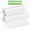 image:imageNutriChef Vacuum Sealer Bags 11x50 Rolls 2 pack for Food Saver Seal a Meal NutriChef Weston Commercial Grade BPA Free Heavy Duty Great for vac storage Meal Prep or Sous Vide211x50
