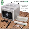 image:imageNutriChef Vacuum Sealer Bags 11x50 Rolls 2 pack for Food Saver Seal a Meal NutriChef Weston Commercial Grade BPA Free Heavy Duty Great for vac storage Meal Prep or Sous Vide176 x 142 x 138 inches