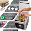 image:imageNutriChef Vacuum Sealer Bags 11x50 Rolls 2 pack for Food Saver Seal a Meal NutriChef Weston Commercial Grade BPA Free Heavy Duty Great for vac storage Meal Prep or Sous Vide176 x 142 x 138 inches