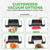 image:imageNutrichef Automatic Food Vacuum Sealer with Double Sealing Function Electric Air Sealing System for Dry Liquid amp Moist Foods Reduces Food Waste Preserve Freshness of Proteins Fruits VegetablesBlack