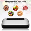 image:imageNutrichef Automatic Food Vacuum Sealer with Double Sealing Function Electric Air Sealing System for Dry Liquid amp Moist Foods Reduces Food Waste Preserve Freshness of Proteins Fruits VegetablesSilver