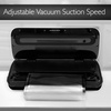 image:imageNutrichef Automatic Food Vacuum Sealer with Double Sealing Function Electric Air Sealing System for Dry Liquid amp Moist Foods Reduces Food Waste Preserve Freshness of Proteins Fruits VegetablesSilver