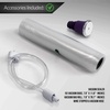 image:imageNutrichef Automatic Food Vacuum Sealer with Double Sealing Function Electric Air Sealing System for Dry Liquid amp Moist Foods Reduces Food Waste Preserve Freshness of Proteins Fruits VegetablesSilver