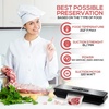 image:imageNutrichef PKVS45STS Upgraded Sealer Vacuum Air Sealing System for Food Preservation wStarter Kit  Compact Design Lab Tested  Dry amp Moist Mode AutomaticSilver