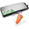 image:imageNutriChef Updated Version Vacuum Sealer  Automatic Vacuum Air Sealing System For Food Preservation w Starter Kit  Compact Design  Lab Tested  Dry amp Moist Food Mode Stainless Steel