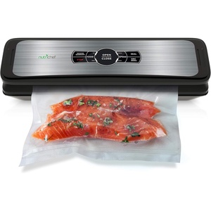 image:imageNutrichef PKVS45STS Upgraded Sealer Vacuum Air Sealing System for Food Preservation wStarter Kit  Compact Design Lab Tested  Dry amp Moist Mode AutomaticSilver