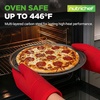 image:imageNutriChef 128 Inch Nonstick Pizza Pan for Oven  Carbon Steel Pizza Baking Tray with Airflow Holes  Premium Bakeware for Fresh amp Frozen Pizza Dishwasher Safe  Gray2 Pack