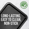 image:imageNutriChef 15 Non Stick Cookie Sheet Medium Black Commercial Grade Restaurant Quality Carbon Metal Bakeware Compatible with Model NCZK3B