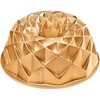 image:imageNutriChef 9Inch Cake Pan Thick and Heavy Cast Aluminum Cake Molds with 2 Layers of Nonstick Coating  Bloom Flower Design for Uniform Baking Up To 500 Degrees  Easy to Clean GoldWreath