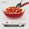 image:imageElectric Countertop Single Food Burner  Buffet Hot Plate Dish Warmer with Adjustable Temp LED Light  Use with Stainless Steel Cast Iron Magnetic Cookwares  Home Camping  NutriChef PKST11 White One Size