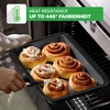 image:imageNutriChef 10Piece NonStick Baking Set  HeavyDuty Carbon Steel Bakeware Set w Cookie Sheets Muffin Pan Roasting Pan Cake Pan Baking Tray Pizza Pan  Effortless Food Release amp Easy CleanupOnyx