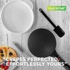 image:imageNutrichef Electric Crepe Maker  8inch Nonstick Cooktop with OnOff Switch  Cooks Roti Tortillas amp Pancakes  Automatic Temperature Control amp Cool Touch Handle  Includes Food Bowl Whisk amp SpatulaBlack