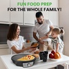 image:imageNutrichef Electric Crepe Maker Pan amp Griddle  12 Inch Nonstick Cooktop LED Indicators amp Adjustable Temperature Control Includes Spatula Batter Spreader Cooks Crepes Roti amp Pancakes