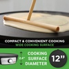 image:imageNutrichef Electric Crepe Maker Pan amp Griddle  12 Inch Nonstick Cooktop LED Indicators amp Adjustable Temperature Control Includes Spatula Batter Spreader Cooks Crepes Roti amp Pancakes