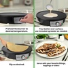 image:imageNutrichef Electric Crepe Maker Pan amp Griddle  12 Inch Nonstick Cooktop LED Indicators amp Adjustable Temperature Control Includes Spatula Batter Spreader Cooks Crepes Roti amp Pancakes