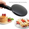 image:imagenutrichef Electric Griddle Hot Plate Cooktop  800W 8 Pan Style Crepe Maker Hot Plate wONOff Switch Nonstick Coating Automatic Temperature Control Plugin Operation for Kitchen and Countertop
