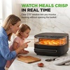 image:imageNutriChef 6 Quart Extra Large Air Fryer with 11in1 Cooking Presets  ExtraLarge Basket Fits Up to 12 Pizza  Adjustable Temperature 450F amp Timer Range  Dual Heat Source Technology  Grey