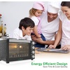 image:imageNutriChef Kitchen Convection Electric Countertop Rotisserie Toaster Oven Cooker with Food Warming Hot Plates 30 Quart AZPKRTO28