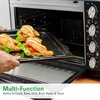 image:imageNutriChef Kitchen Convection Electric Countertop Rotisserie Toaster Oven Cooker with Food Warming Hot Plates 30 Quart AZPKRTO28