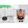 image:imageNutriChef Vertical Rotisserie Oven Roaster  Electric Shawarma amp Kebab Machine with Skewers Basket Tower Poultry Rack Drip Tray  For Chicken Turkey Lamb Beef  White