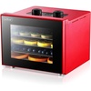 image:imageNutriChef Electric Countertop Food Dehydrator Machine  350Watt Premium MultiTier Meat Beef Jerky Maker FruitVegetable Dryer w 4 Stainless Steel Trays Digital Timer Temperature Control