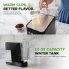image:imageNutriChef 20Bar Espresso Maker With Milk Frother  Removable 18 Quart Water Tank  Coffee Maker for Brewing Espresso Cappuccino Latte Americano amp Cold Brew Coffees  Black