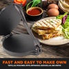 image:imageNutriChef 8 Cast Iron Tortilla Press  Durable HeavyDuty Construction Ideal for Tortillas Patacones Tostones Plantain Press