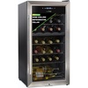 image:imageNutrichef 28 Bottle Wine Fridge  Dual Zone Wine Chiller Adjustable Temperature 41F to 64F Ultra Quiet Operation Free Standing Wine Cooler For Home amp Office 33 x 11 x 26 IN Black