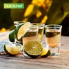 image:image8 Pack Clear Shot Glasses  1 Oz Elegant Round Shotglass Set of 8  Stable Base Thermal Shock Resistant  For HotCold Drink Whiskey Vodka Tequila Shots Cordial Espresso8pack