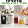 image:imageNutriChef 16 oz Wide Mouth Mason Jars  12 Pcs Glass Food Storage Containers with Lids for Meal Prep Jam Honey amp Crafts  Reusable Canning Supplies12 Pack