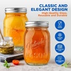 image:imageNutriChef 16 oz Wide Mouth Mason Jars  12 Pcs Glass Food Storage Containers with Lids for Meal Prep Jam Honey amp Crafts  Reusable Canning Supplies16 Pack